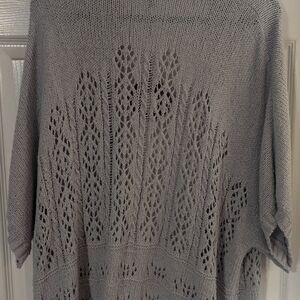 Elegant Gray Women's Sweater